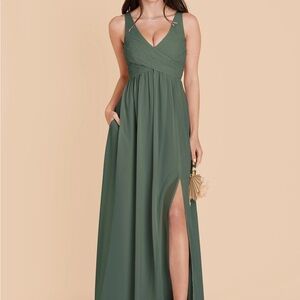 Birdy Grey Laurie Empire Dress - Eucalyptus